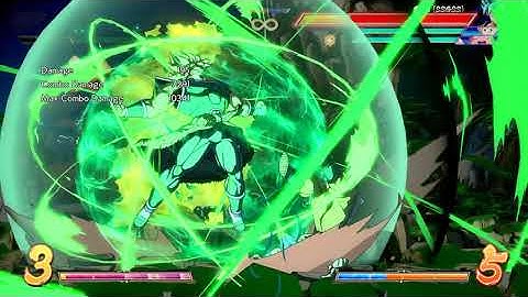 DBS Broly ToD (No spark, with GUI, and Black assists) - DRAGON BALL FighterZ