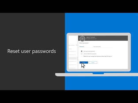 How to reset user passwords for Microsoft 365