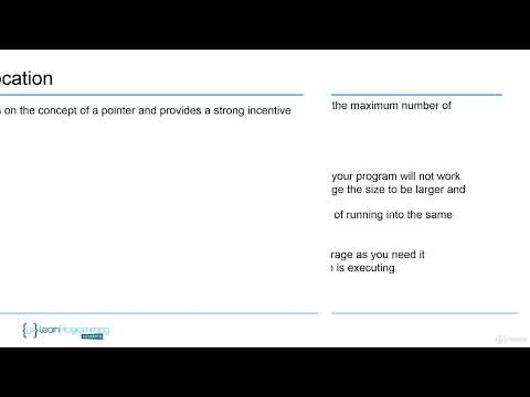 90.Dynamic Memory Allocation