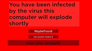 roblox script showcase - Virus Ads