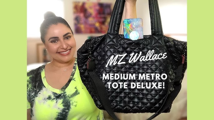 MZ Wallace Medium Metro Tote Deluxe in Peach