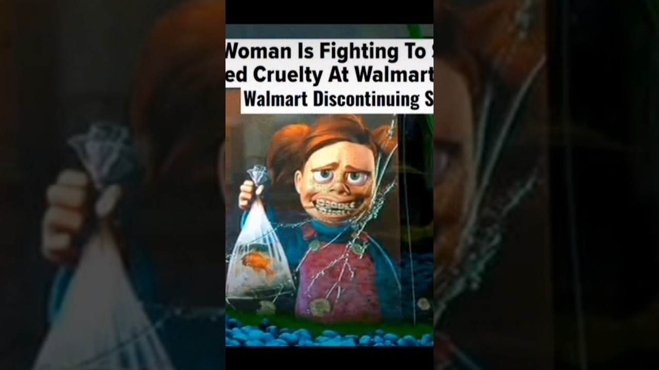 WalMart Fish Cruelty & FRAUD For Knowingly Selling Sick Fish For Capitalism Profits 🐠🦠🤑 