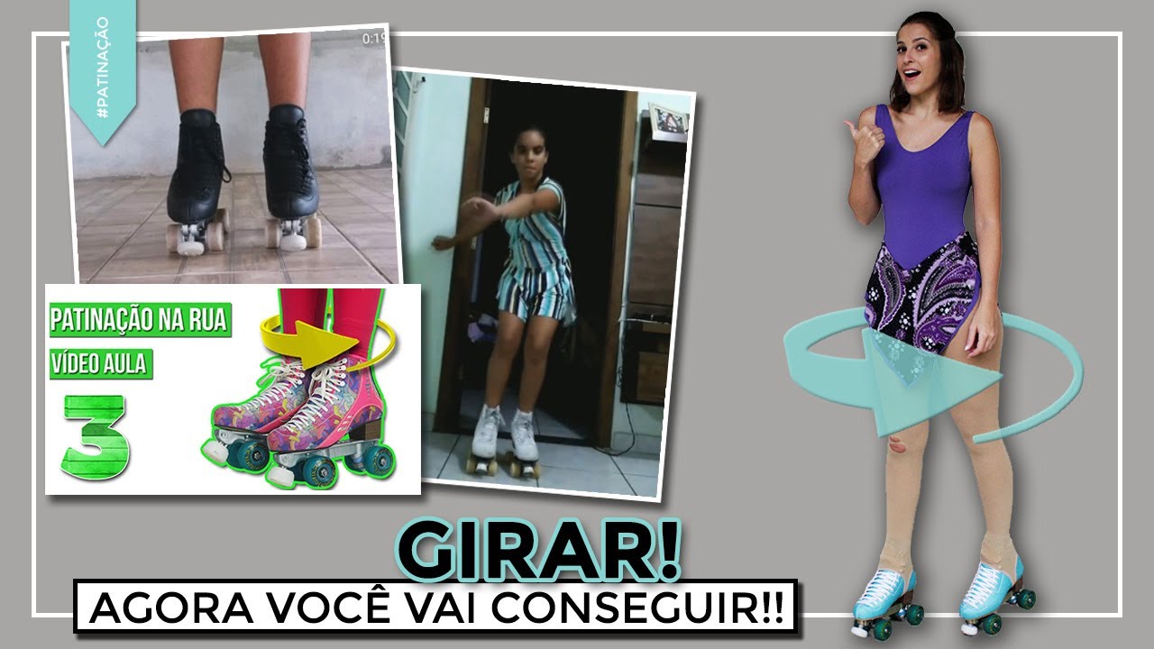 SEGREDOS para GIRAR no Patins (como fazer CORRUPIO/SPIN) | #CahEnsina Vídeo Aula