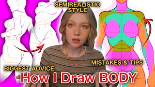 BASIC ANATOMY Drawing Guide (step-by-step)