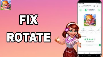 How To Fix And Solve Rotate On Cooking Madness App | Final Solution