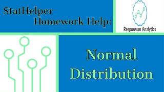 Normal Distribution Example with the StatHelper