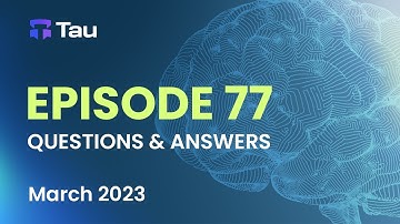 Tau Net AI Blockchain Network | Q&A | MARCH