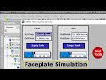 Faceplate Simulation - Siemens WinCC HMI Programming