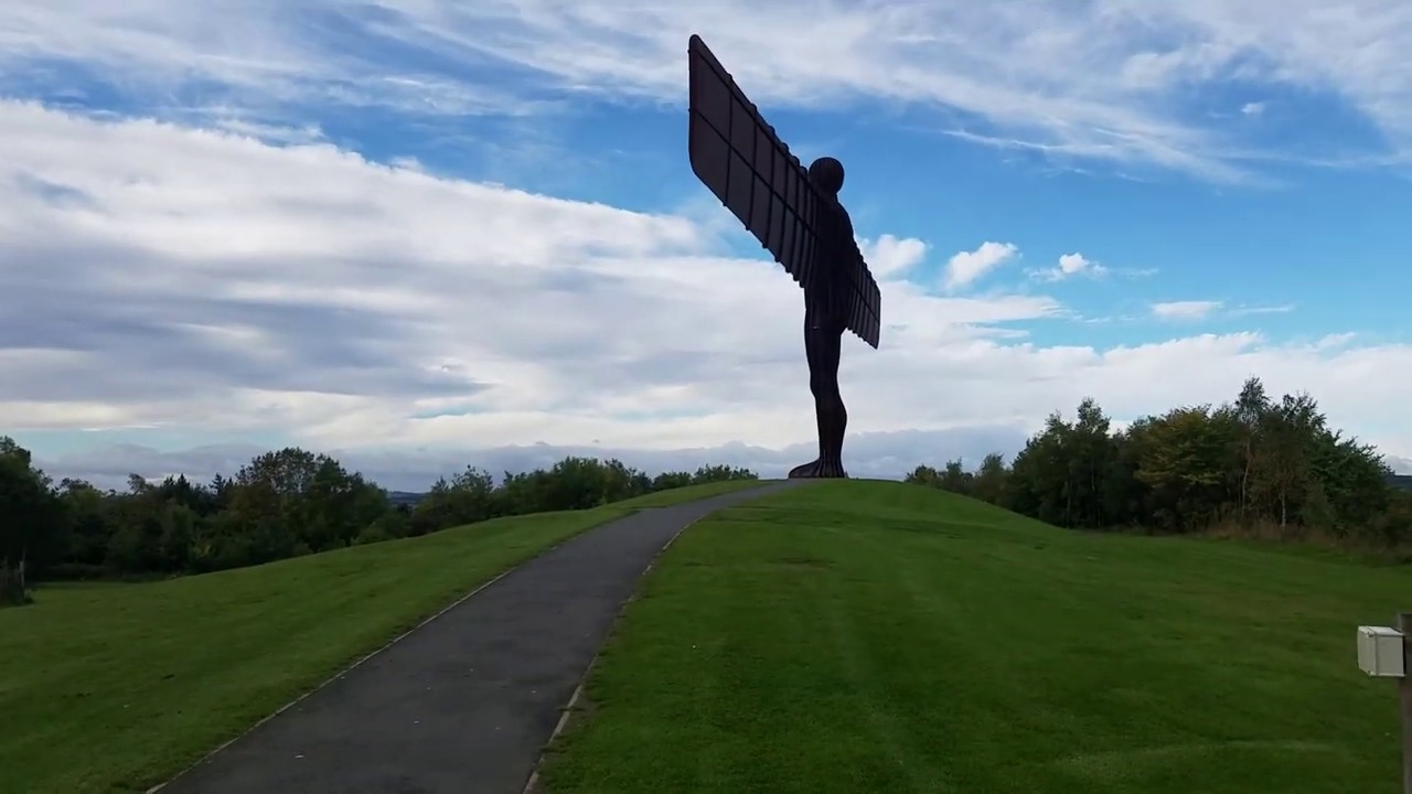 Angel of the North Sculpture - FULL VIDEO TOUR (Gateshead, UK)