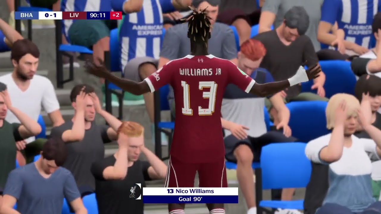 Brighton 0-1 Liverpool | Carabao Cup Highlights 25/26 Career Mode 