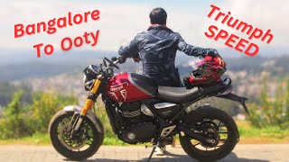 Triumph SPEED 400. Bangalore To Ooty. Couple Ride. Episode 01 #triumph #motovlog #automobile #ooty