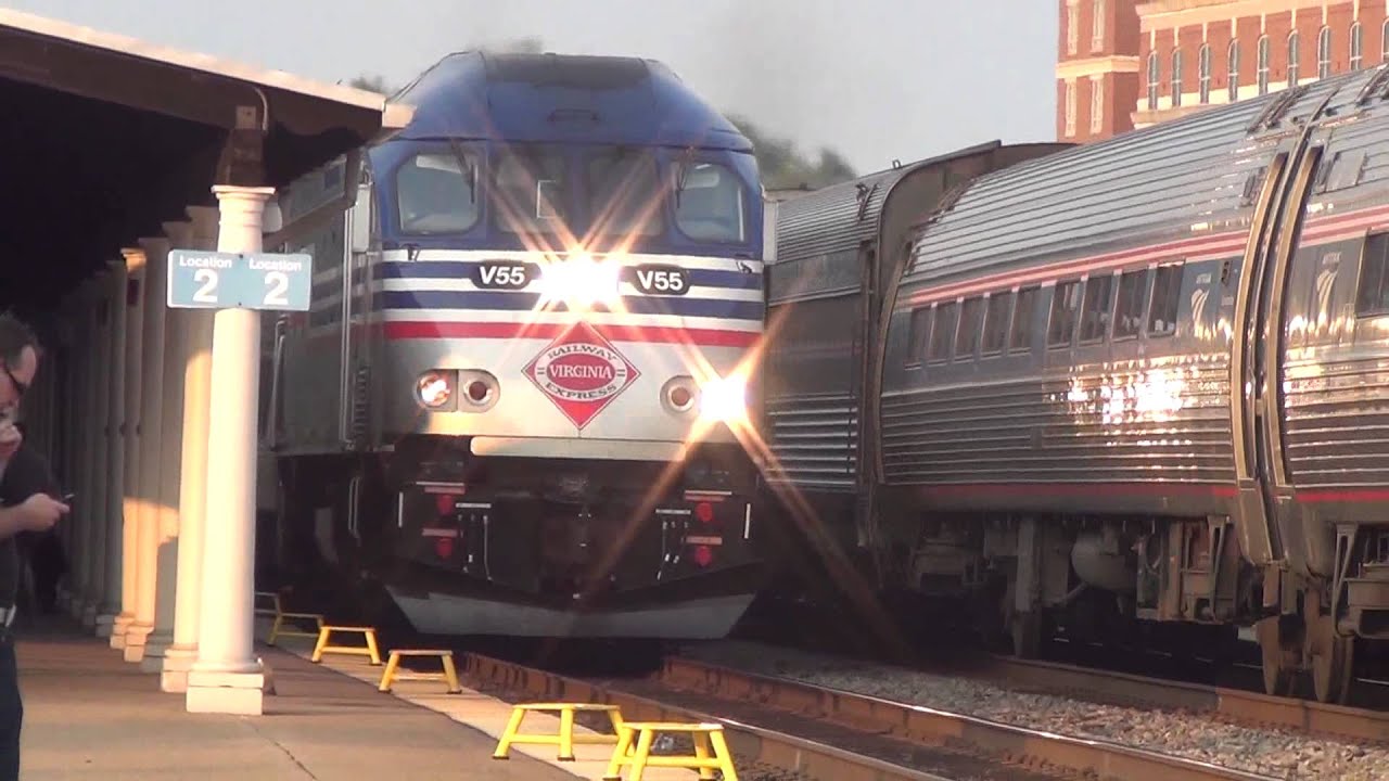 ⁣HD Railfanning Alexandria VA - VRE, Amtrak & CSX Action - 8/1 - 8/3 2012 (Part 1)