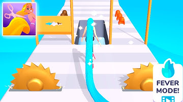 Hair Challenge - All levels gameplay Walkthrough. (IOS, Android) | Levels 21-25