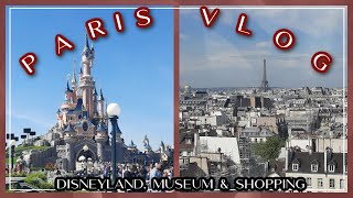PARIS TRAVEL VLOG // Disneyland, museum & shopping
