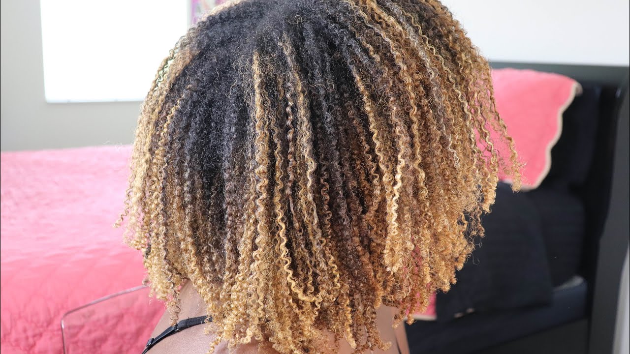 Raking Method on THICK Type 4 Natural Hair YouTube