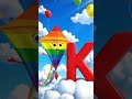 K is for Kite! 🪁 Learn the Alphabet | Fun Kids Animation 🌈 #shorts