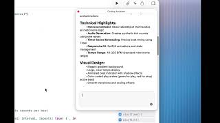 Create metronome app