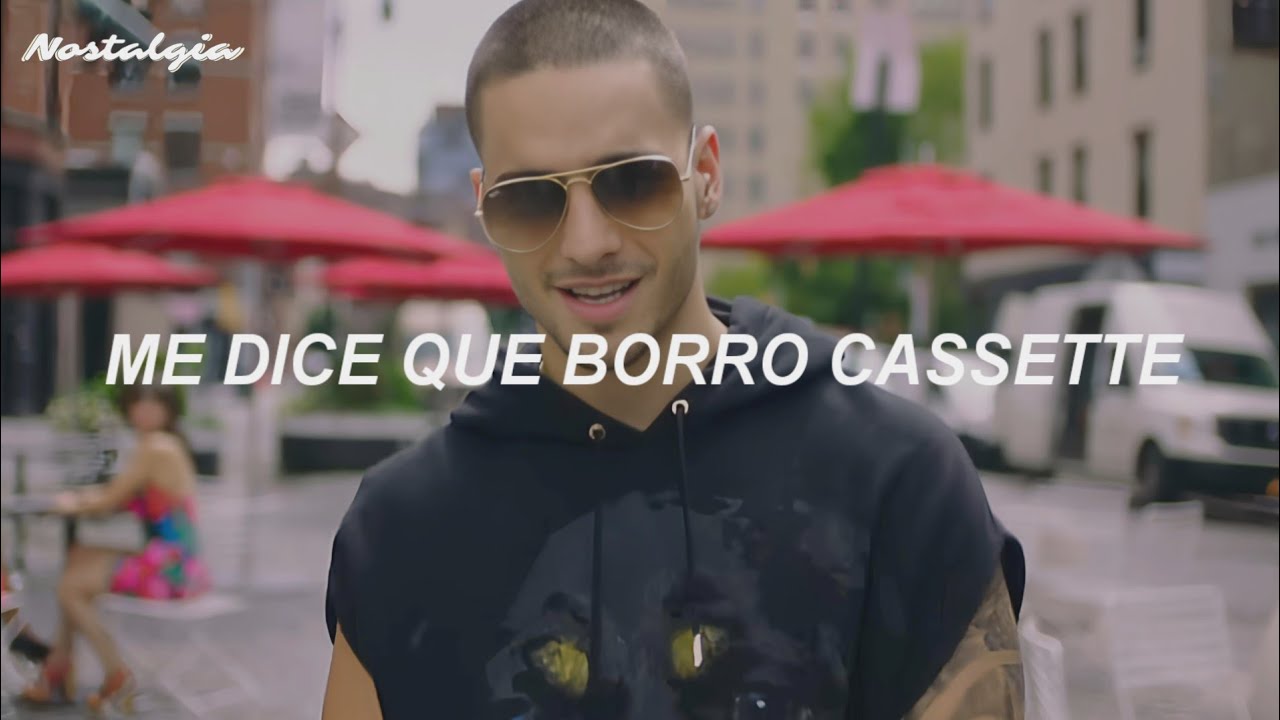 Maluma - Borro Cassette (Letra/Lyrics)