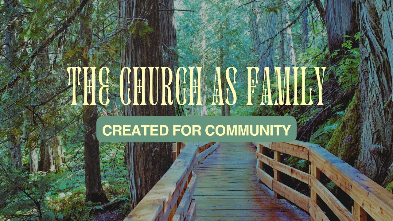 Is the church supposed to be like family? | CREATED FOR COMMUNITY