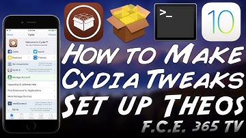iOS 10 Jailbroken - How to Build Cydia Tweaks  | Part 1: Setting Up Theos