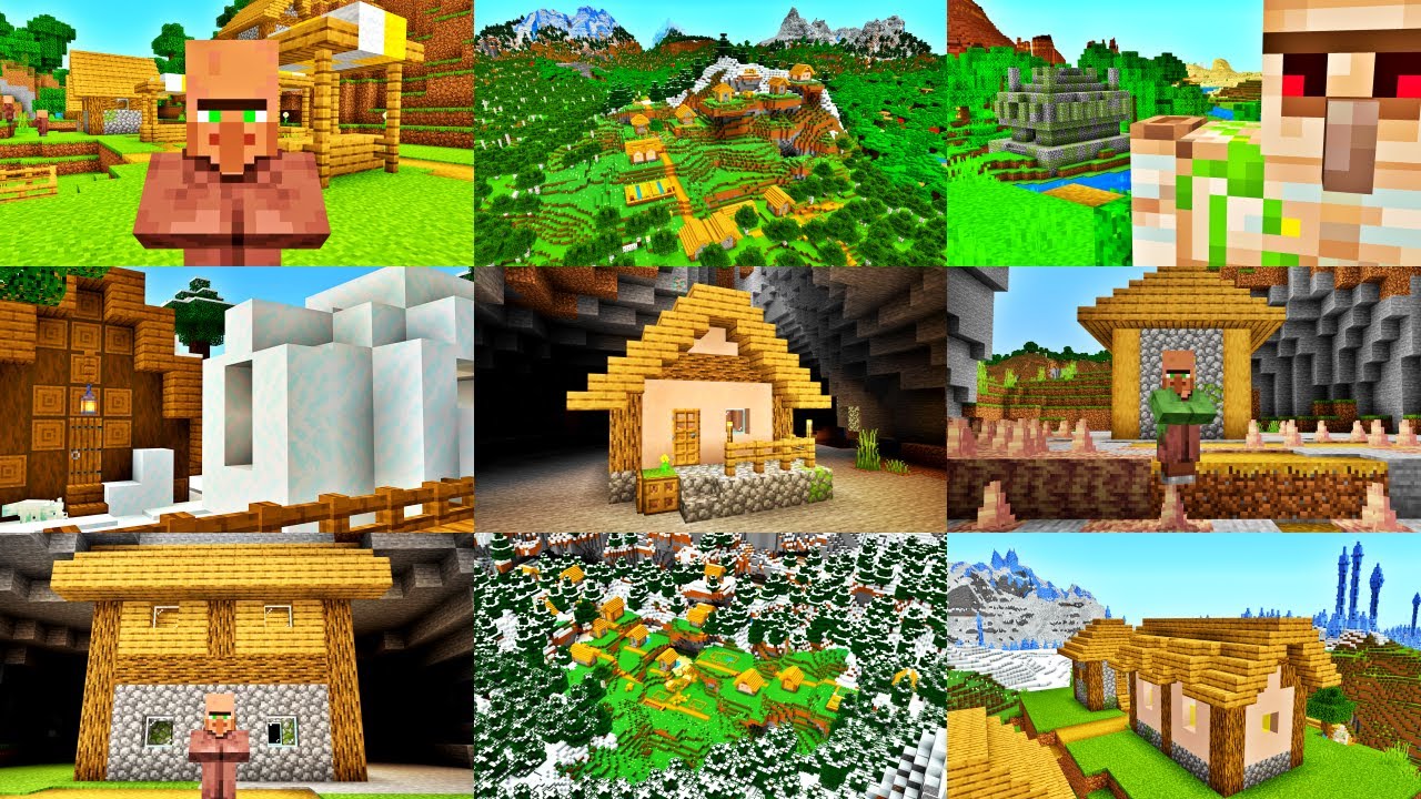 TOP 20 VILLAGE SEEDS For MINECRAFT BEDROCK EDITION 1.20! YouTube