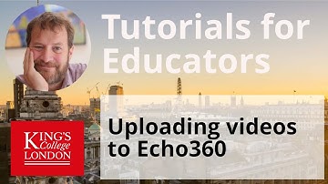 Uploading pre-recorded lecture content to echo360