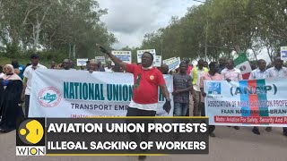 Aviation Union Protests: Passengers stranded at Lagos airport | Latest World News | WION