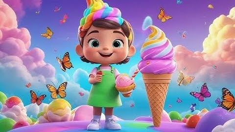 Yummy Ice Cream Colors | Count and Learn with Us! | Fun Learning Song for Kids