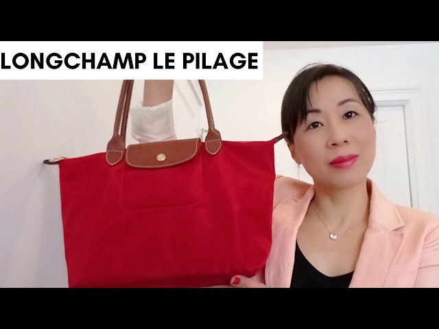 THE BAG REVIEW: LONGCHAMP LE PLIAGE SIZES, CLASSIC LARGE LONG HANDLE