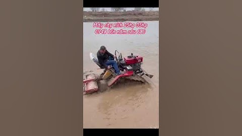 Máy Cày Bánh Xích 25hp 35hp máy Xới Đất Nông Nghiệp Máy làm Cỏ Đa Chức Năng