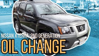 How To | Change Engine Oil on Nissan Xterra | 2011 Nissan Xterra 2ND GEN