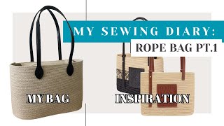 My Sewing Diary: Rope Bag Pt.1 | simplycreatewithjo