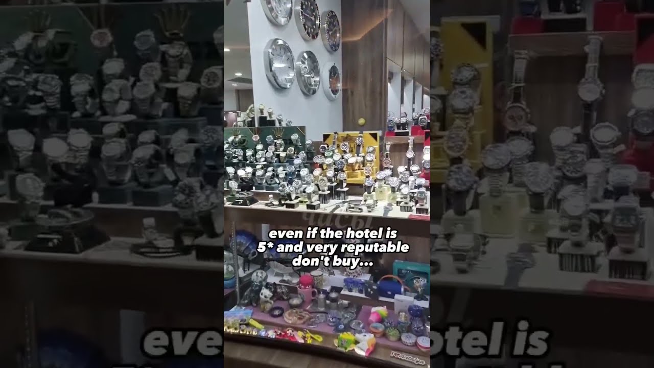 Beware Of Fake Jewelry And Watch Stores In Turkey 