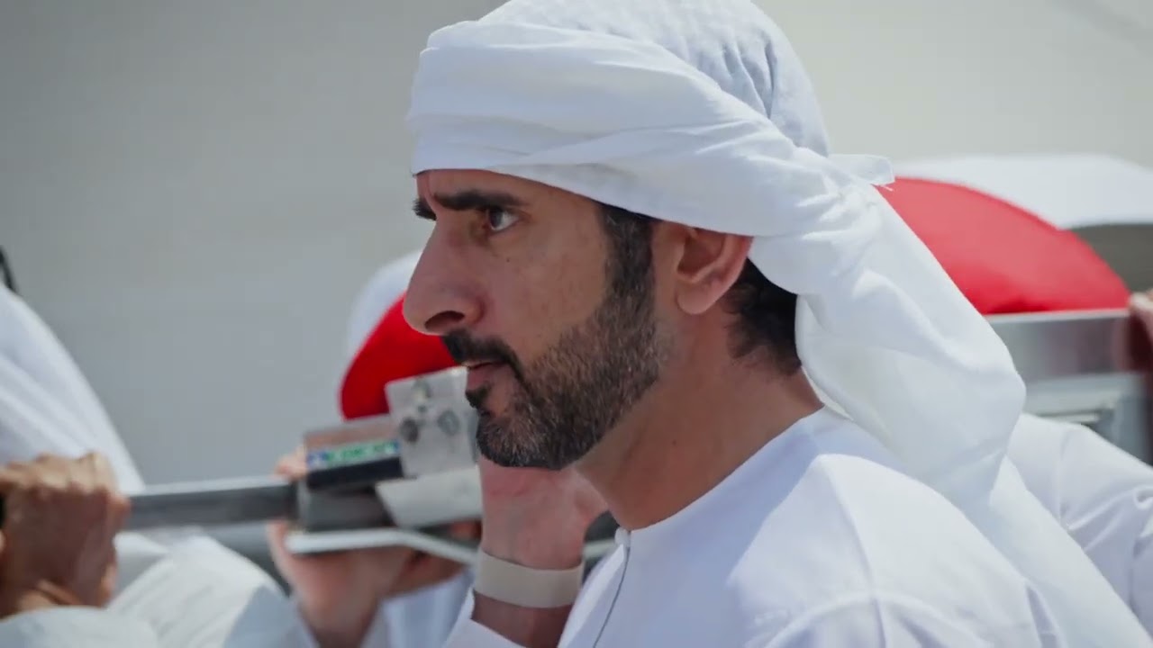 Sheikh Hamdan Fazza And Sheikh Mohammed Bin Rashid Perform Prayers For Late Sheikh Ahmed Bin Rashid 
