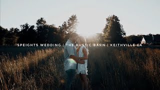 Speight Wedding | Rustic Barn | keithville La