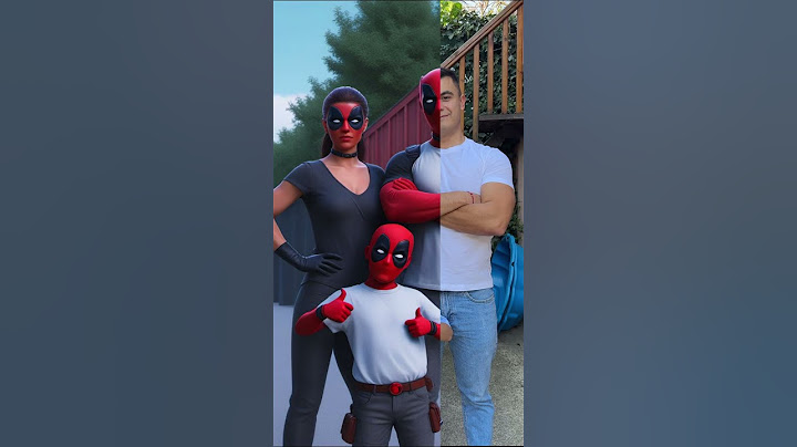 Deadpool transformation by Secret Vlog