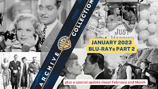 #warnerarchive Jan2023 #bluray Releases pt2 #tcm #filmreview #classicmovies #podcast #warnerbros