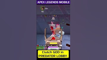 No.1 Indian Predator Player in Apex Legends Mobile #shorts #gaming