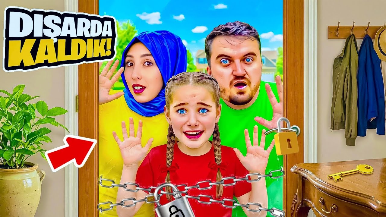 ELİF SİNEM VE AİLESİ DIŞARDA  KALDI@elifsinemtv 
