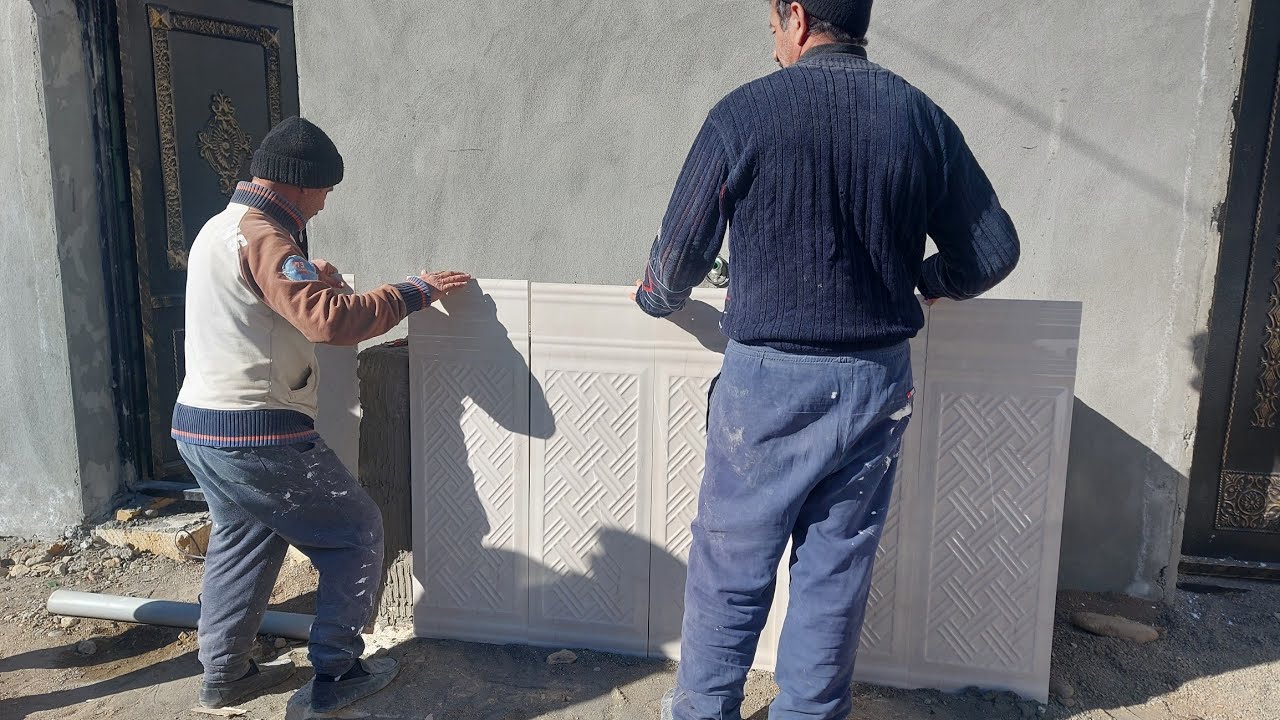 23.01.2022 Gəncədə Şəhid Vahid Üçün Tikilən Evin Tikintisi Başa Çatmaq Üzərədi