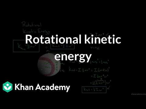 Rotational kinetic energy | Grade 11 | Physics | NCERT | Khan Academy (IN accent)