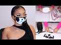 DIY FACE MASK 2 STYLES |  Make Easy Fabric FACE MASKS in LESS THAN 10 MINUTES! REUSABLE FACE MASK