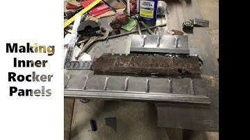 Making Inner Rocker Panels Shoebox Ford