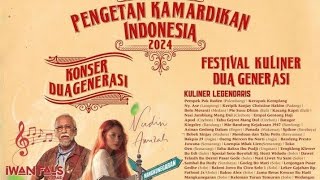 Iwan Fals di Konser dua Generasi