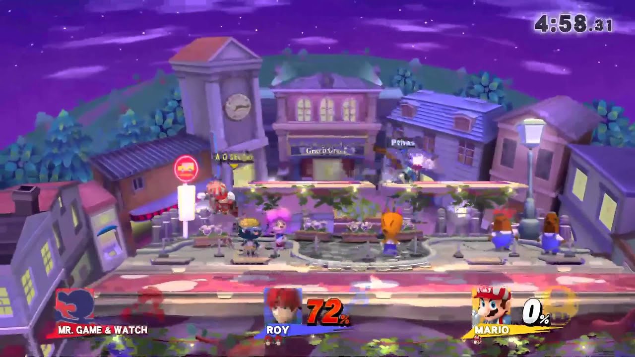 Online C2C 1 - Pthas (Roy) VS BlueEgg17 (Mario, Peach) Loser's Finals - Smash 4 Wii U