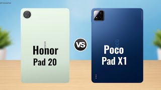 Honor Pad 20 vs Xiaomi Poco Pad X1 || Full Comparison 