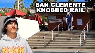 Skating the San Clemente Knobbed Rail!? Feat. Rob Pace - Spot History Ep. 17