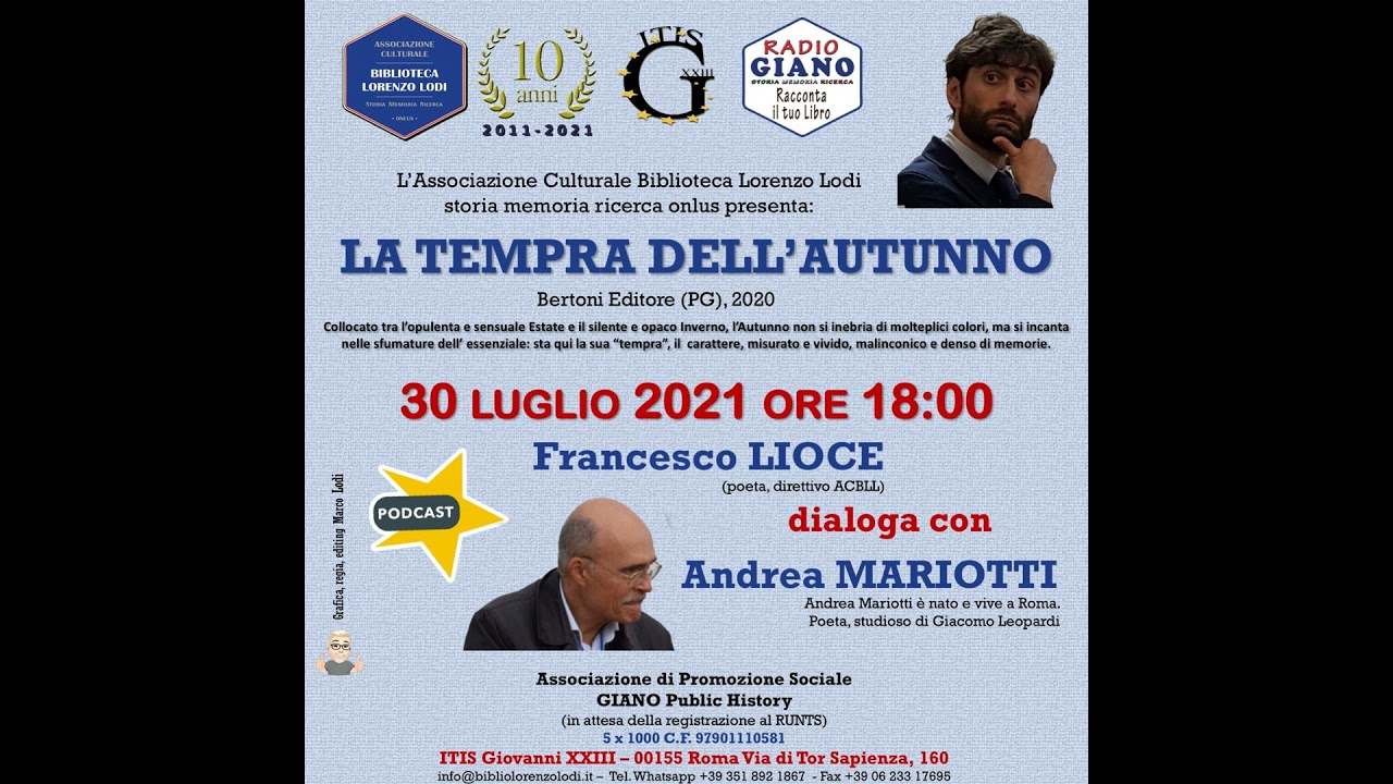 LA TEMPRA DELL’AUTUNNO | Andrea MARIOTTI