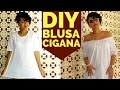 Bluza cigana | Customização T-hirt | Moda Boho