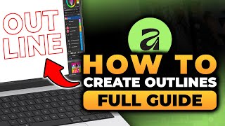 How To Create Outlines in Affinity Designer (𝟮𝟬𝟮𝟲) | 100% WORKS | NO Yapping, To The Point & EASY